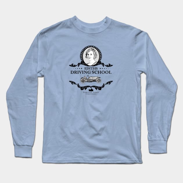 Lady Edith - Downton Abbey Industries Long Sleeve T-Shirt by satansbrand